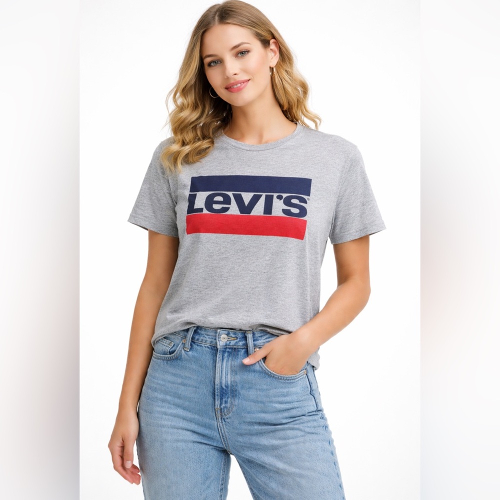 Levi’s - Gray Classic Tee - SMALL